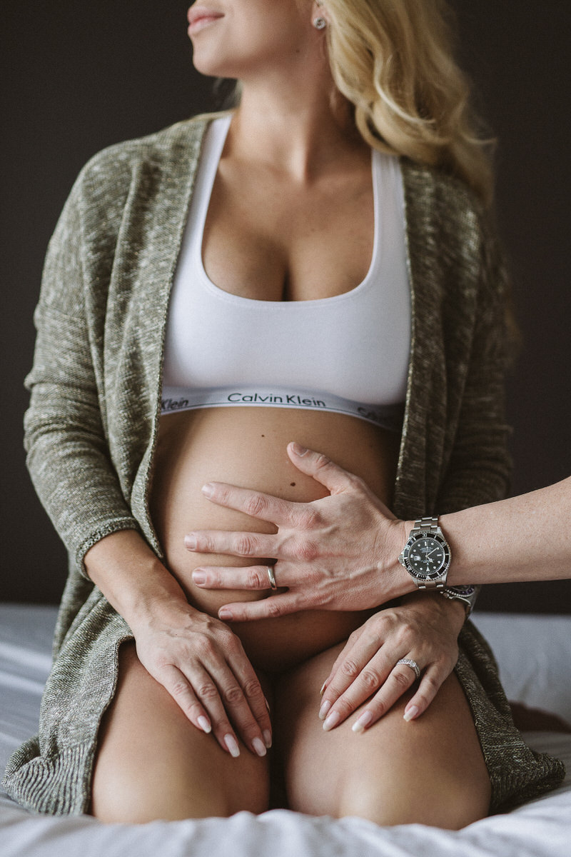 Baby belly photo session - Niki Strbian Photography