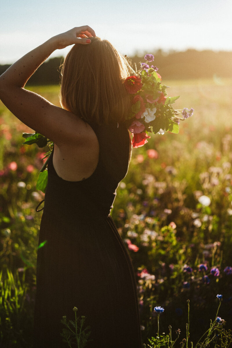 Haltiala mini session wildflowers