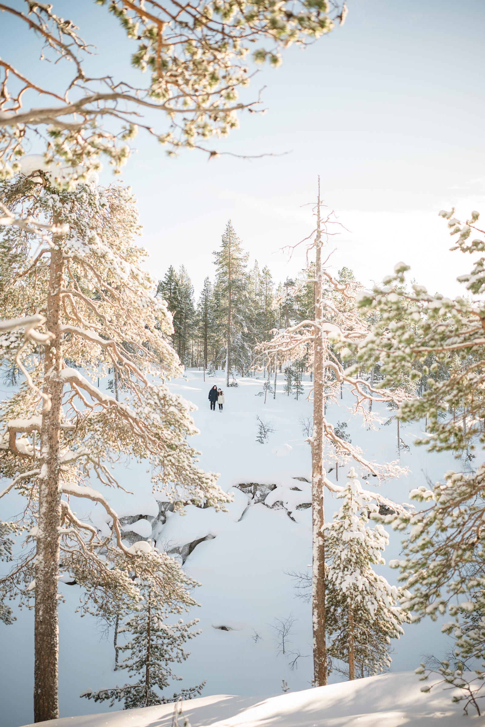 Lapland photographer engagement shoot Saariselka 4