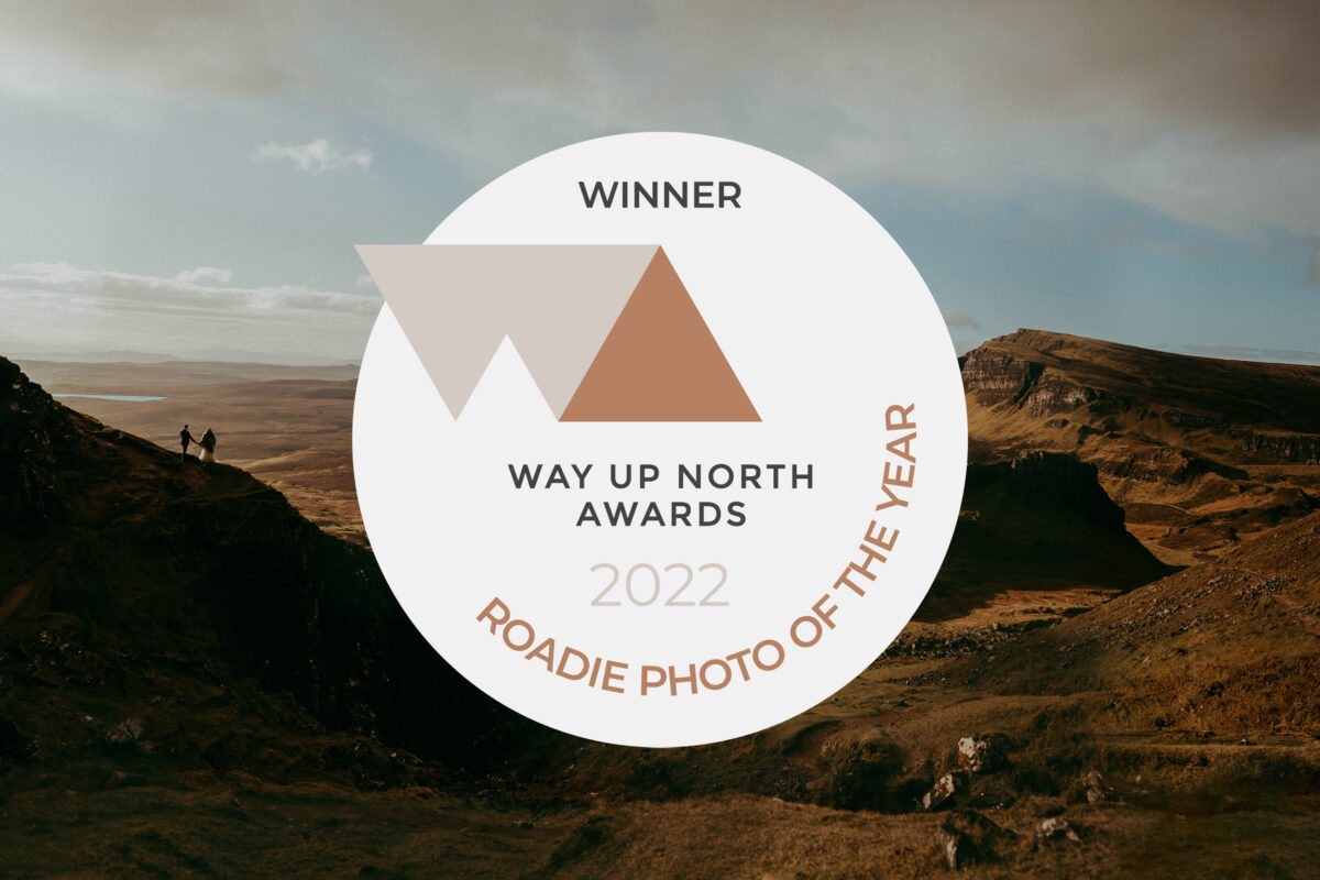 Niki Strbian hääkuvaus in Isle of Skye Scotland winner of Way Up North Awards 2022